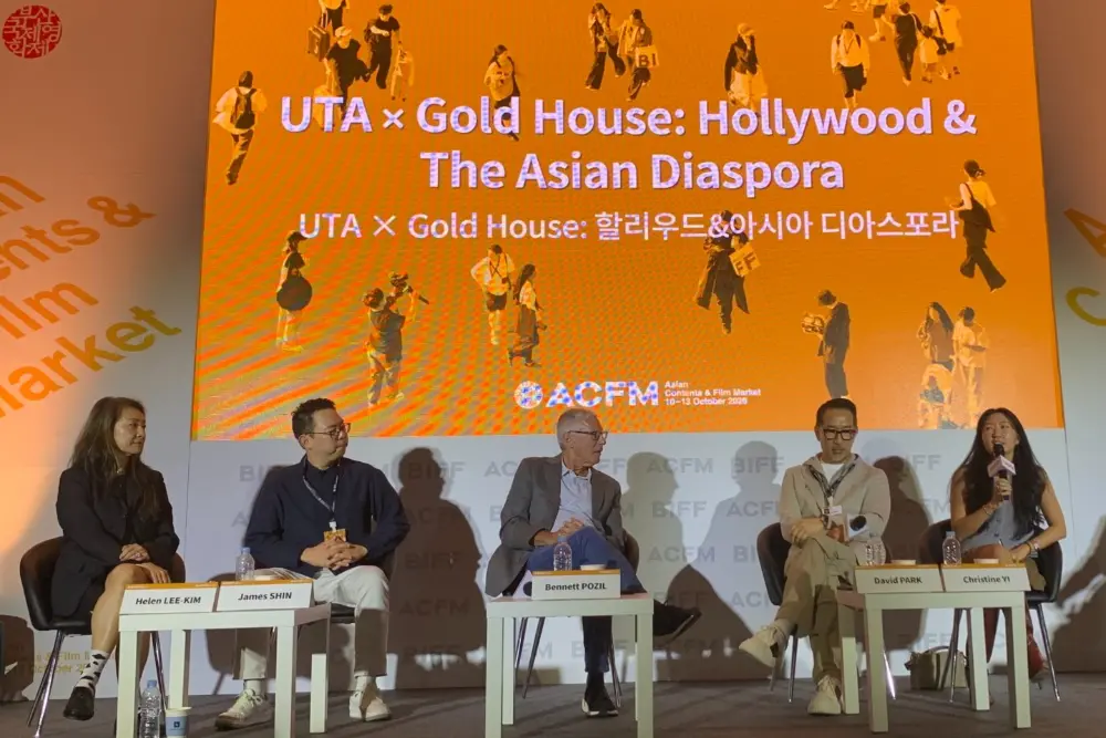 No Festival de Cinema Internacional de Busan, Helen Lee Kim, presidente internacional da Lionsgate, disse que mesmo com…
