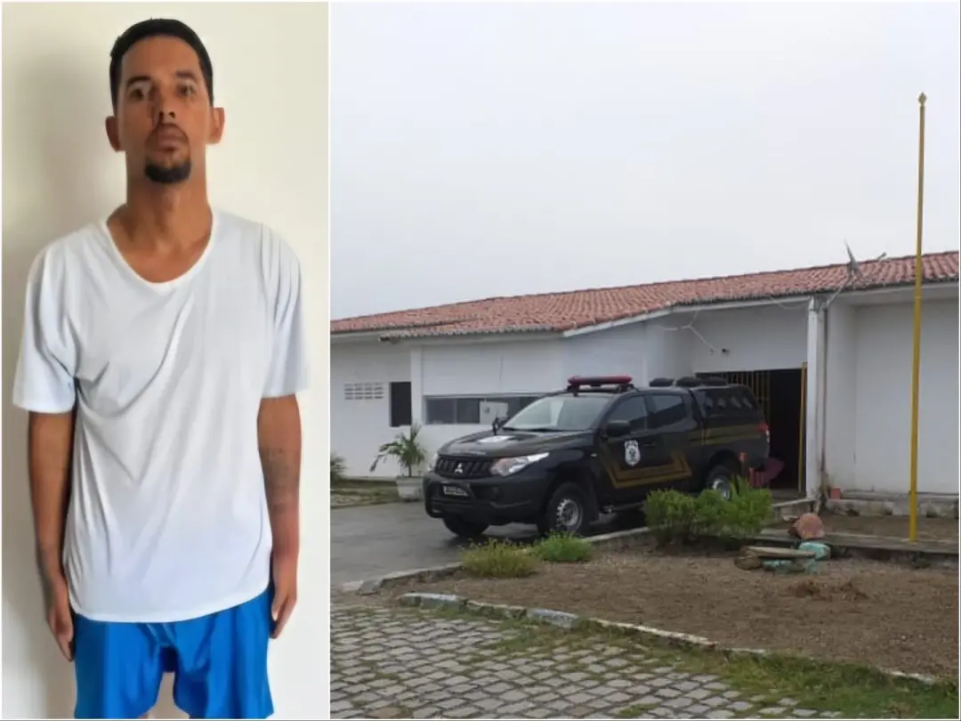 Cleiton Raimundo dos Santos foi preso na rodoviária de Natal depois de ter fugido da cadeia de Nova Cruz em setembro. É…