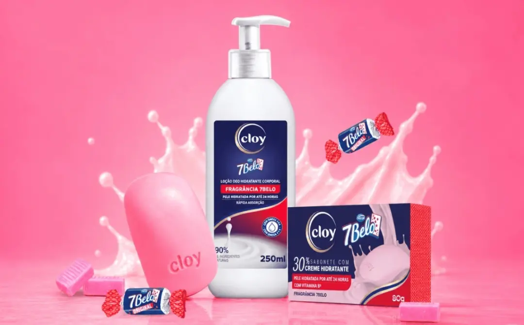 Bala 7Belo agora é sabonete e hidratante, com loção de 250 ml por R$ 15,90. A ideia é usar a memória afetiva do doce pa…