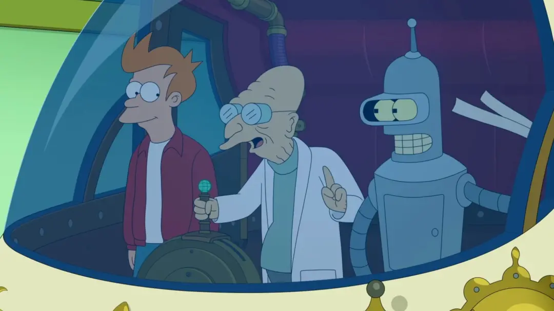 Futurama teve uma cena pós-créditos surpresa depois do final da temporada 14. Eu achei bacana que a franquia tá fazendo…