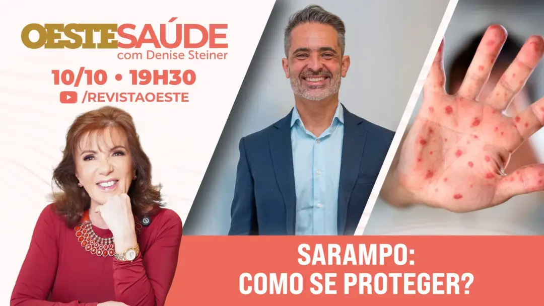 Denise Steiner vai apresentar o Oeste Saúde com tema Sarampo como se proteger, começando aos sábados a partir das 19h30…