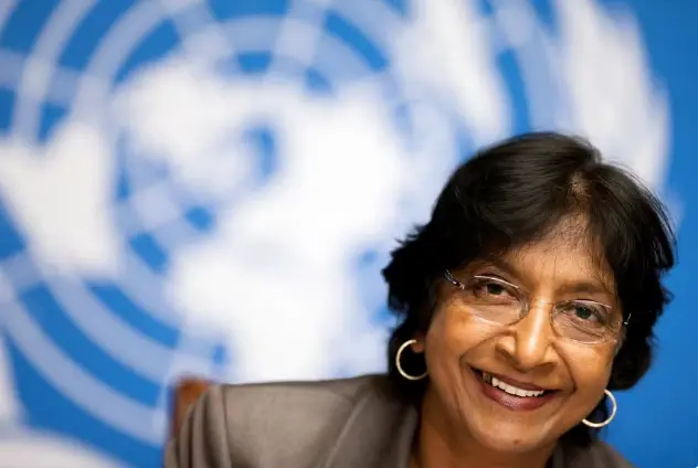 Navanethem Pillay, jurista sul-africana, ganhou o Prêmio Nobel da Paz em Oslo por lutar contra crimes de guerra e genoc…