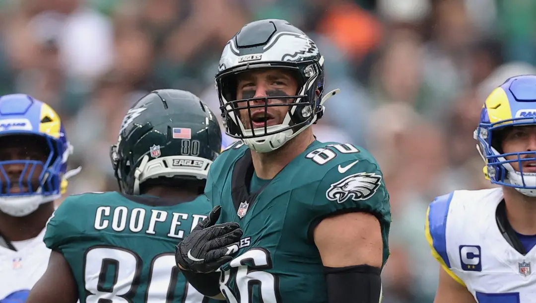 Ertz retorna com os Eagles em Londres, assumindo mais papel com a linha ofensiva mexida após saídas e lesões. Mudança d…