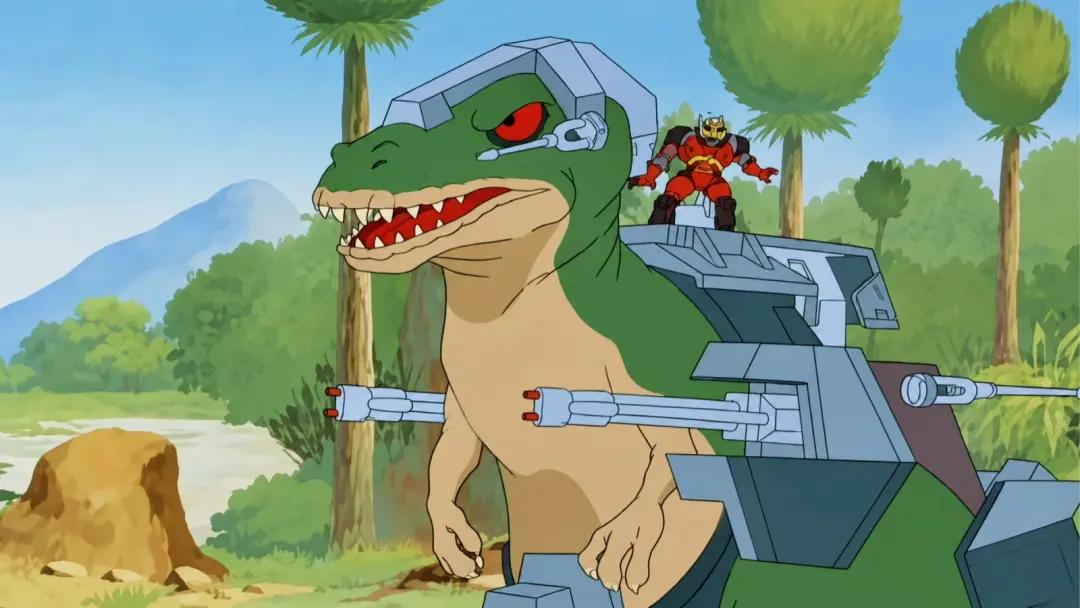 Dino-Riders estreou em 1988, um desenho ligado a brinquedos da Tyco com produção da Marvel. Apesar disso, o público ain…