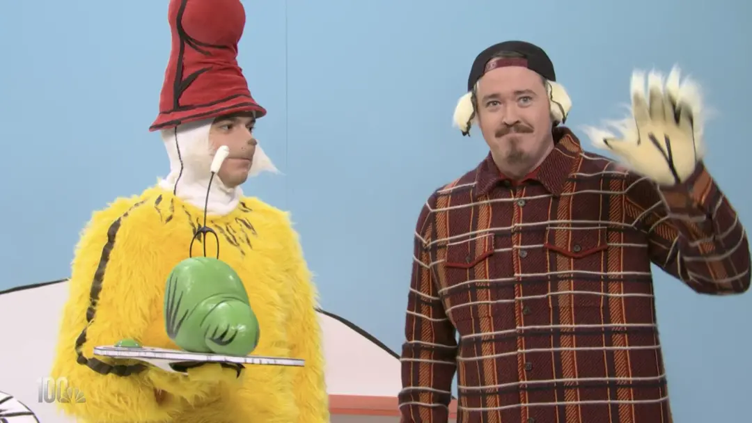 Shane Gillis soltou uma palavrão no sketch de SNL sobre Ovos Verdes e Rosquinha. Achei meio aleatório cair uma ofensa e…