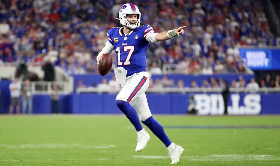 Rams favoritos contra Bills, total de 54,5 pontos no Monday Night Football. O SGP tem um over para passe e dois over de…