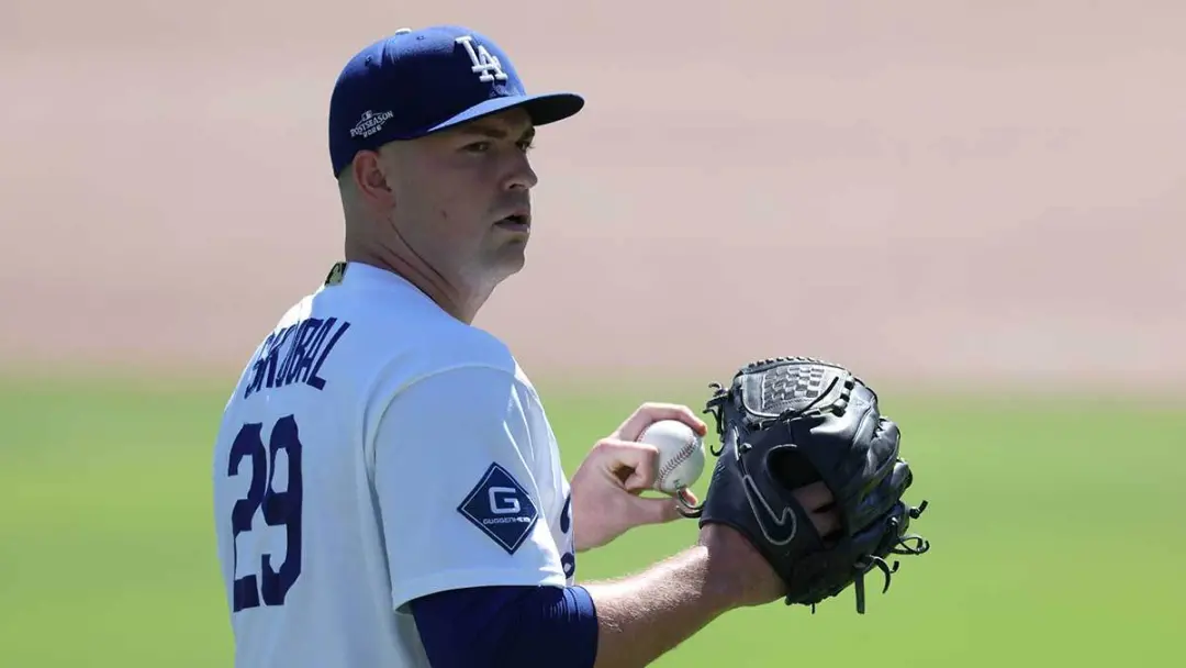 Tarik Skubal, dos Dodgers, tá assumindo o jogo 1 contra os Brewers pela NLCS. Ele aceitou a pressão, dizendo que é um p…